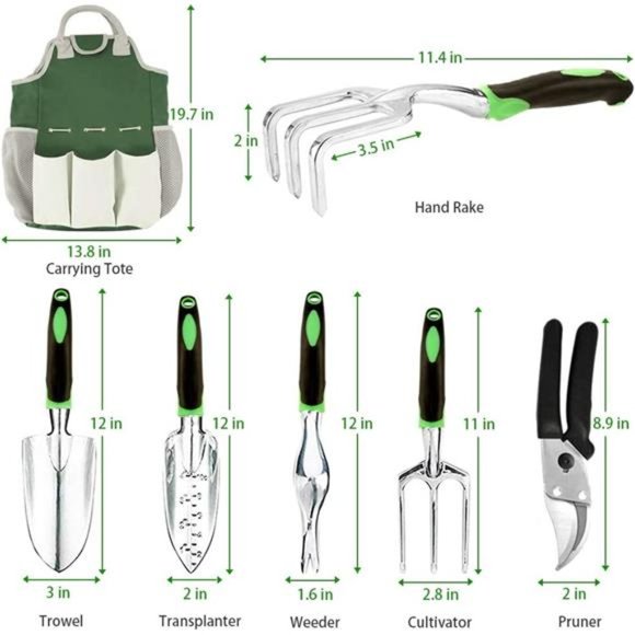 83 Pcs Garden Tool Set Succulent Tools Set,Heavy Duty Aluminum Manual Garden Kit - Picture 3 of 7